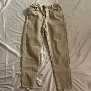 Riot society jeans. (M). Tan.